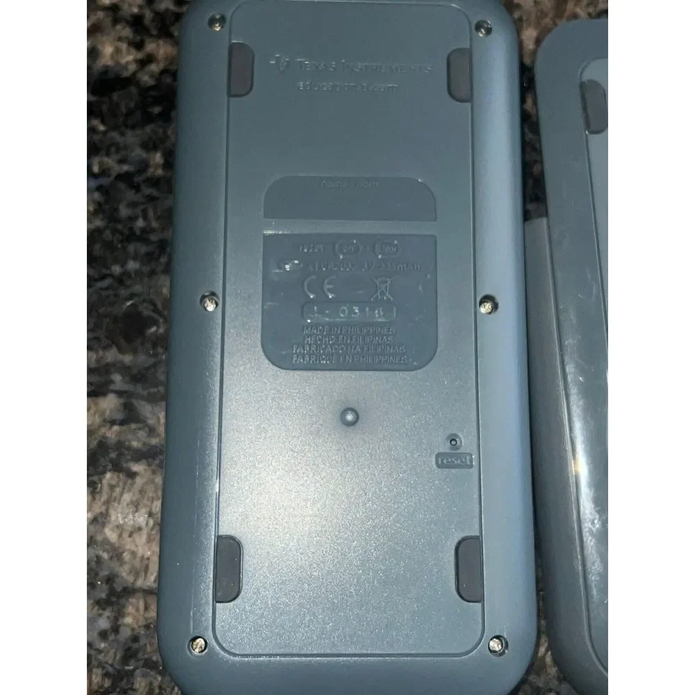 Texas‎ Instruments TI-34 MultiView Scientific Calculator Works Blue, White, Teal